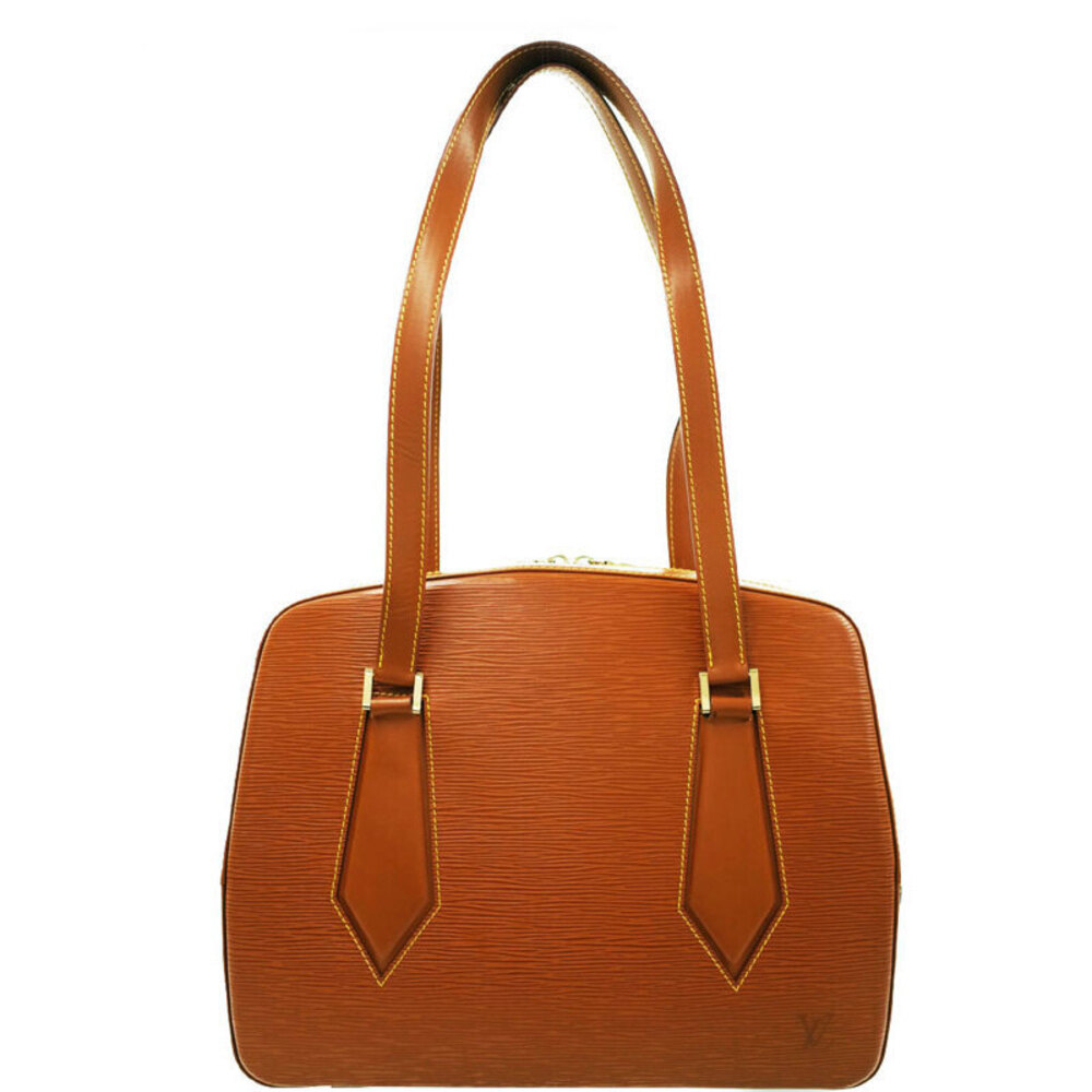 Louis Vuitton Epi Voltaire Shoulder Bag Brown